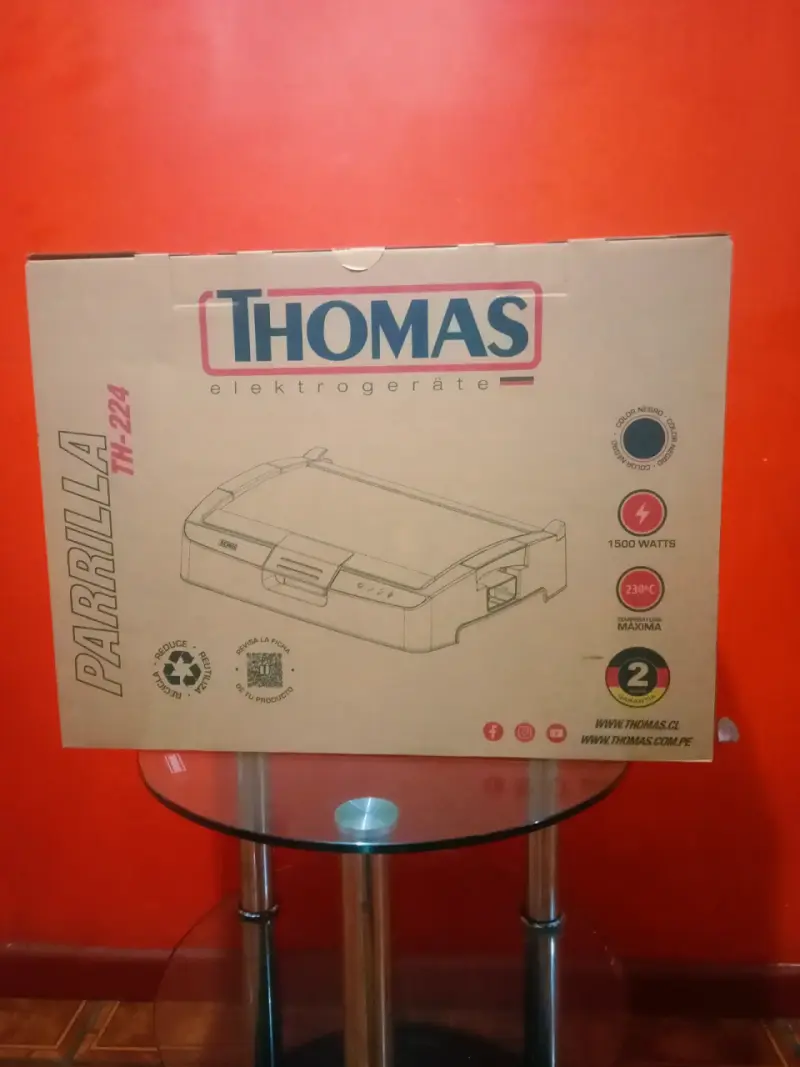 Parrilla eléctrica Thomas TH-224 1500W - 4