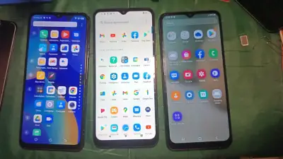 Vendo 3 smartphones Tecno, Motorola y Samsung - miniatura 1