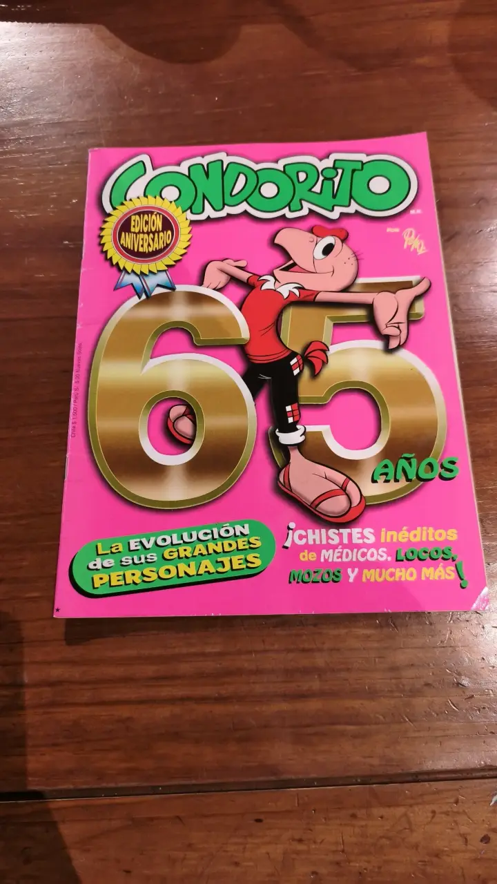 Revista Condorito Edición Aniversario 65 Años