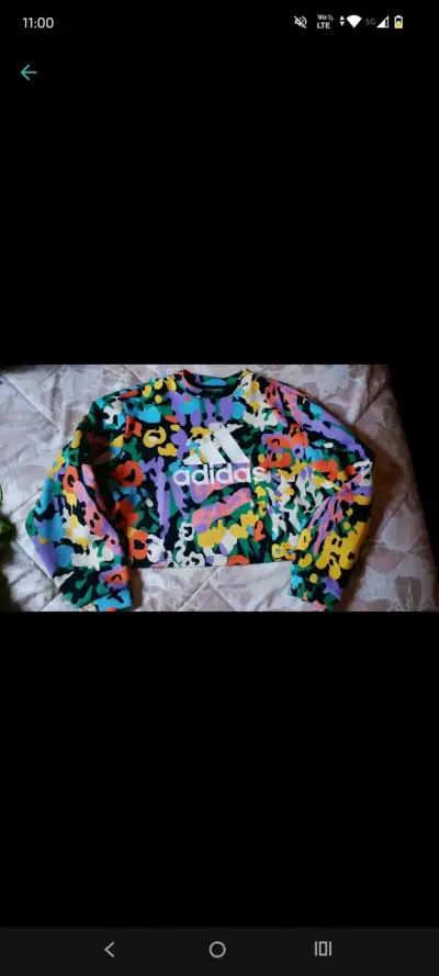 Polerón estampado multicolor Adidas - miniatura 1