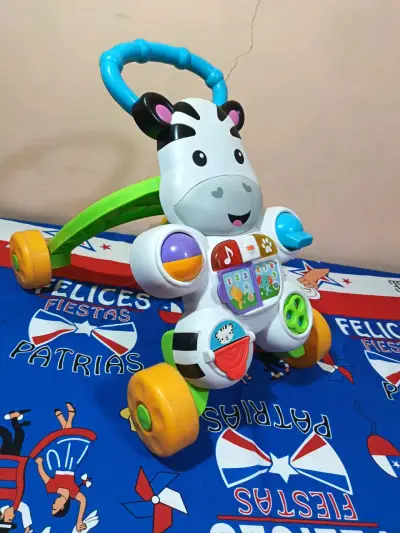 Andador infantil con diseño de cebra interactivo - miniatura 2