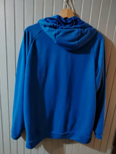 Polerón Nike azul con capucha y cierre - miniatura 2
