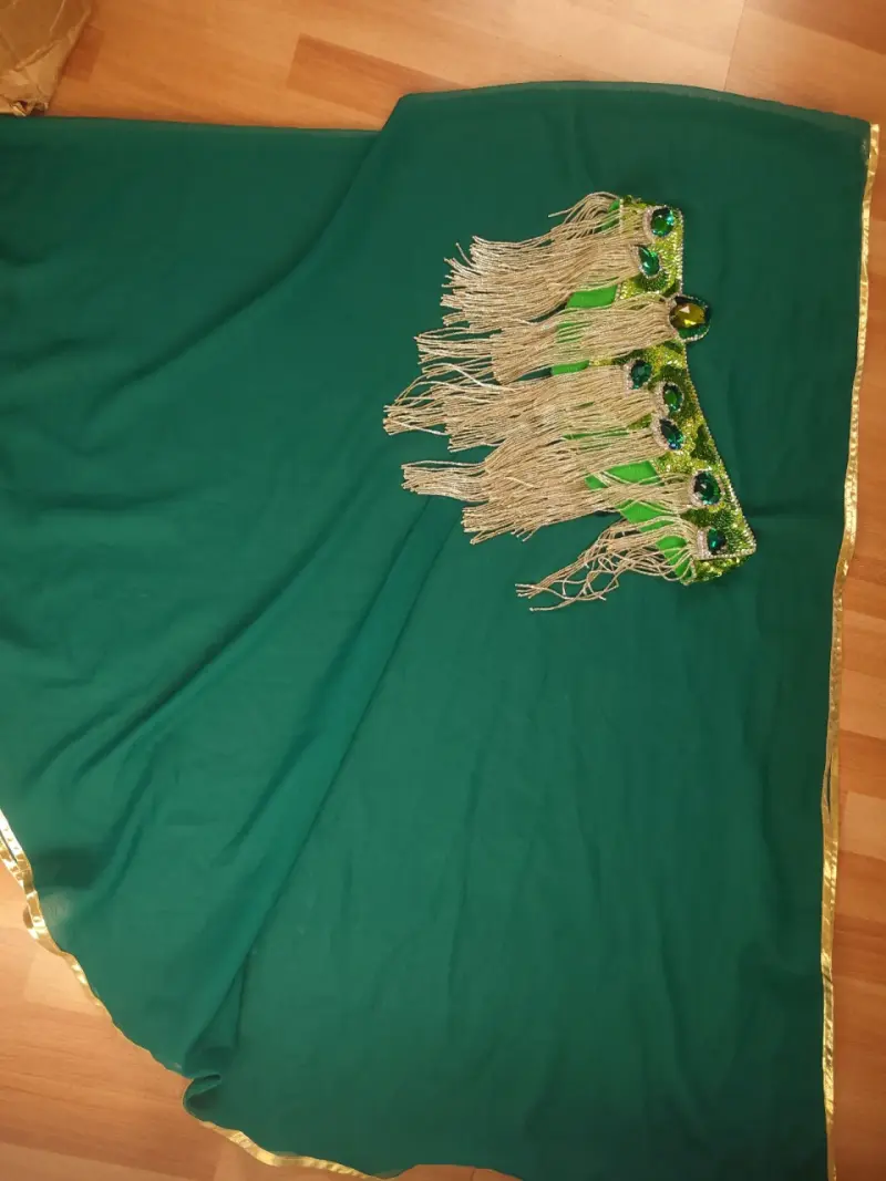 Conjunto de Danza Árabe Caderín y Pareo S/M - 2