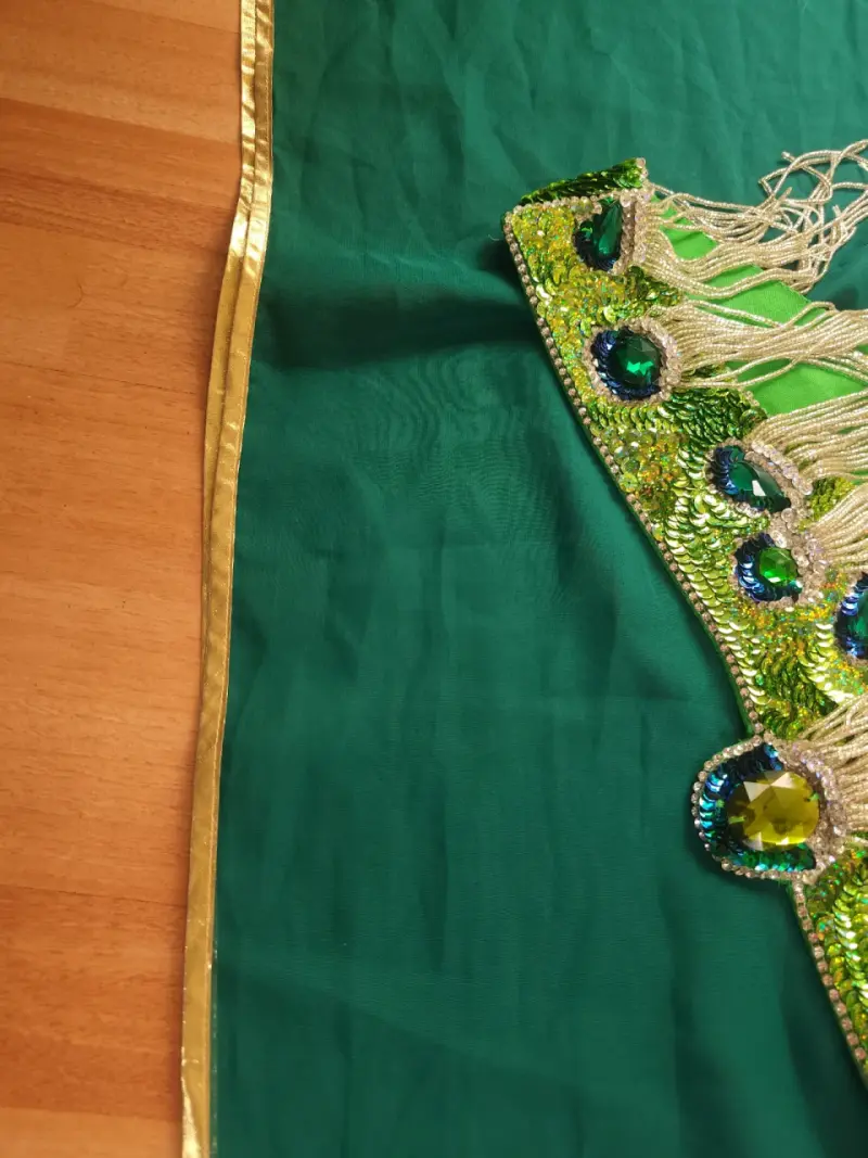 Conjunto de Danza Árabe Caderín y Pareo S/M - 3