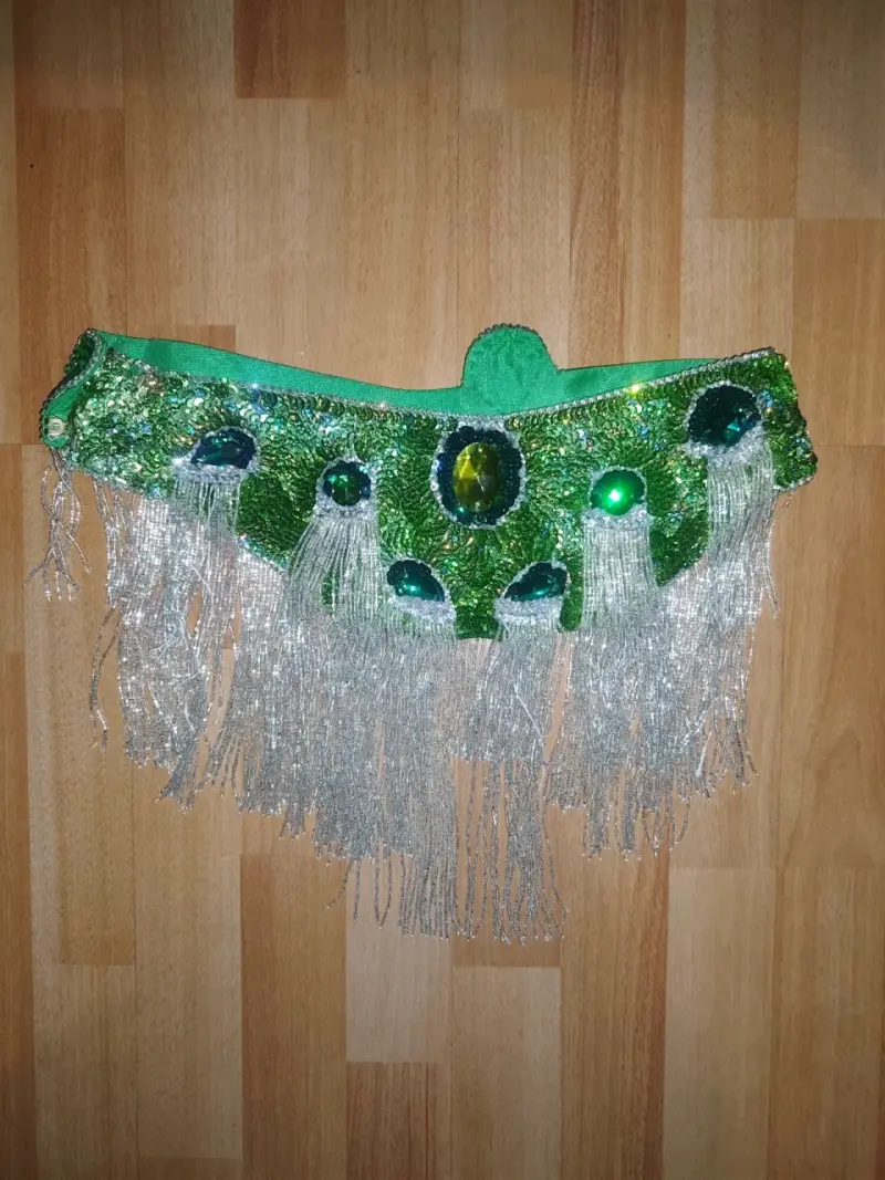 Conjunto de Danza Árabe Caderín y Pareo S/M - 5