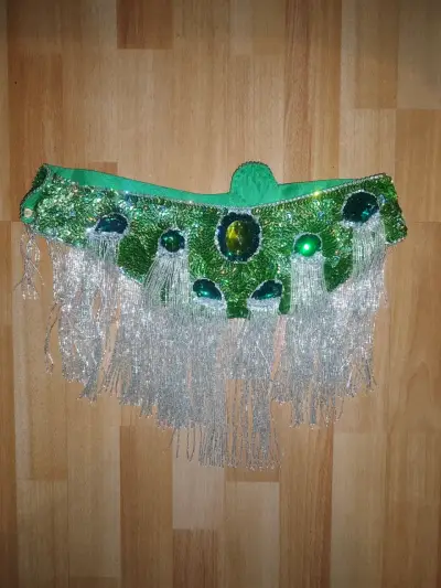 Conjunto de Danza Árabe Caderín y Pareo S/M - miniatura 5
