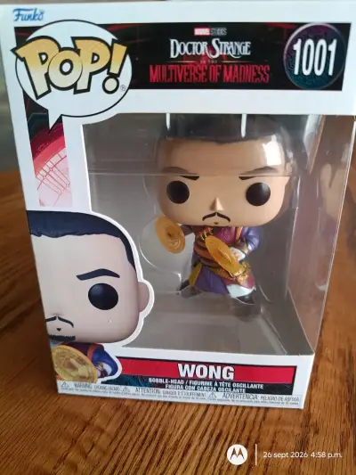 Funko Pop Wong y Sara Doctor Strange - miniatura 1