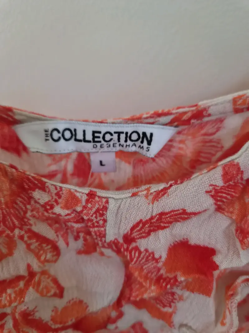 Vestido floral rojo The Collection Debenhams - 2