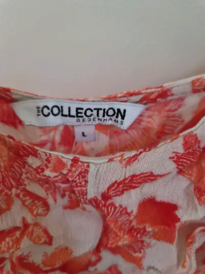 Vestido floral rojo The Collection Debenhams - miniatura 2