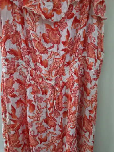 Vestido floral rojo The Collection Debenhams - miniatura 3