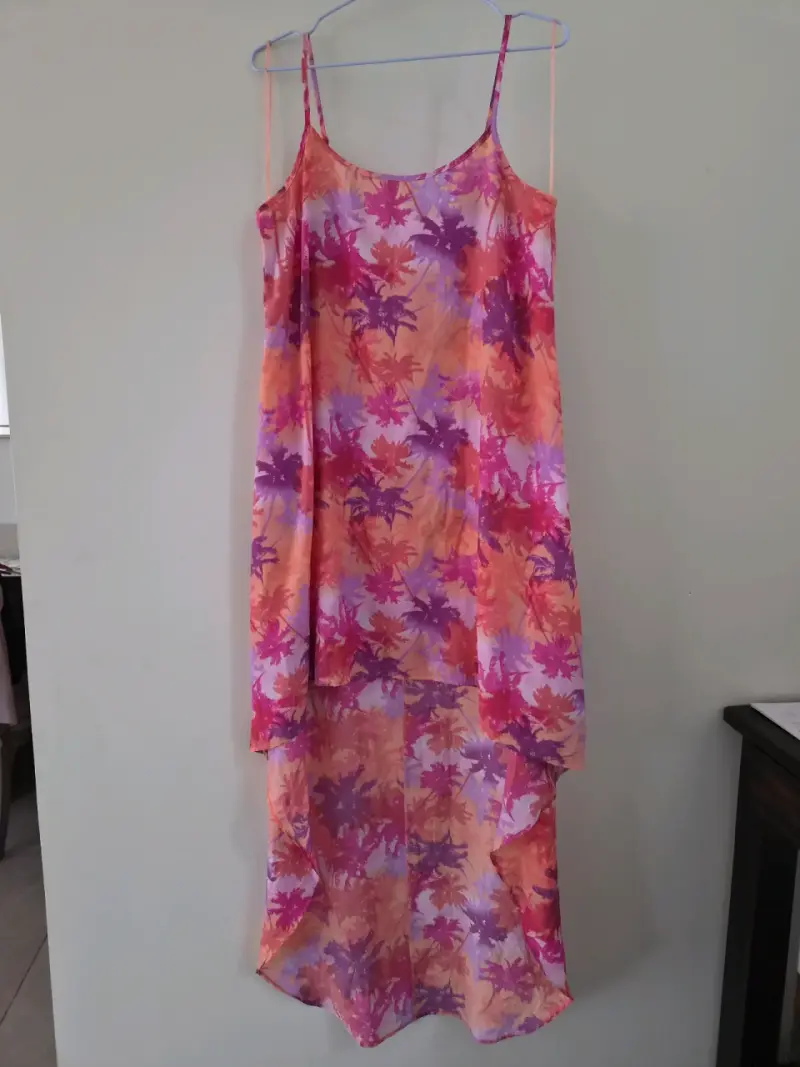 Vestido de verano estampado floral Papaya - 1