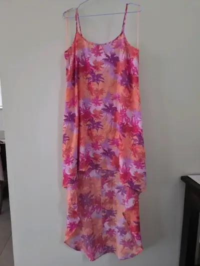 Vestido de verano estampado floral Papaya - miniatura 1
