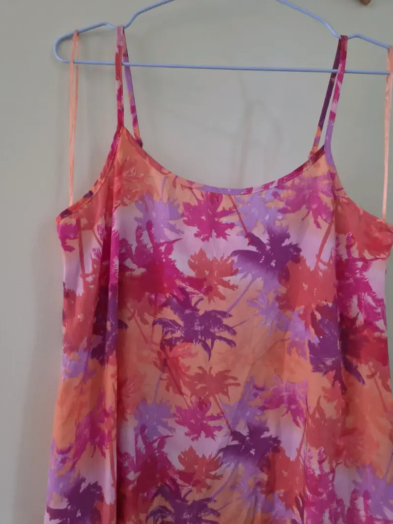 Vestido de verano estampado floral Papaya - 2