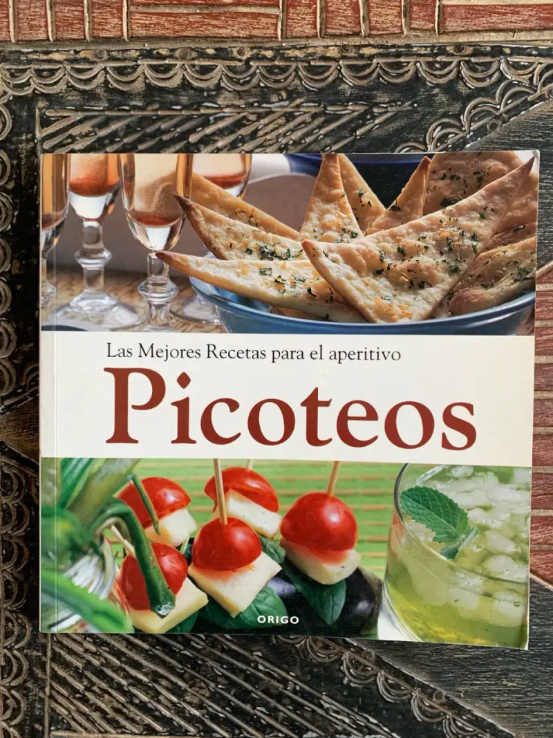 Libro de recetas 'Picoteos' para aperitivos - 1