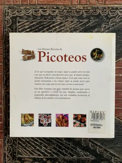 Libro de recetas 'Picoteos' para aperitivos - miniatura 2
