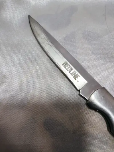 Cuchillo plegable Redline con mango de madera - miniatura 2