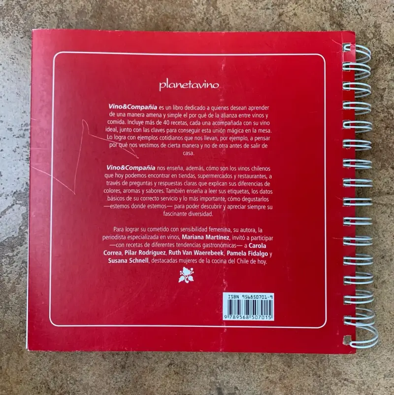 Libro Vino & Compañía de Mariana Martínez - 2