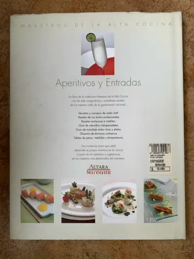 Libro de recetas 'Aperitivos y Entradas' - miniatura 2