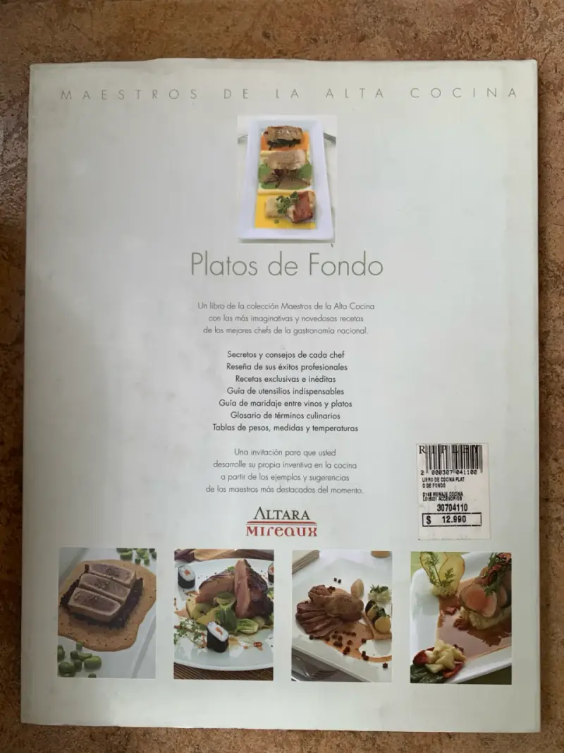 Libro de Cocina Platos de Fondo La Cocina Ripley - 2