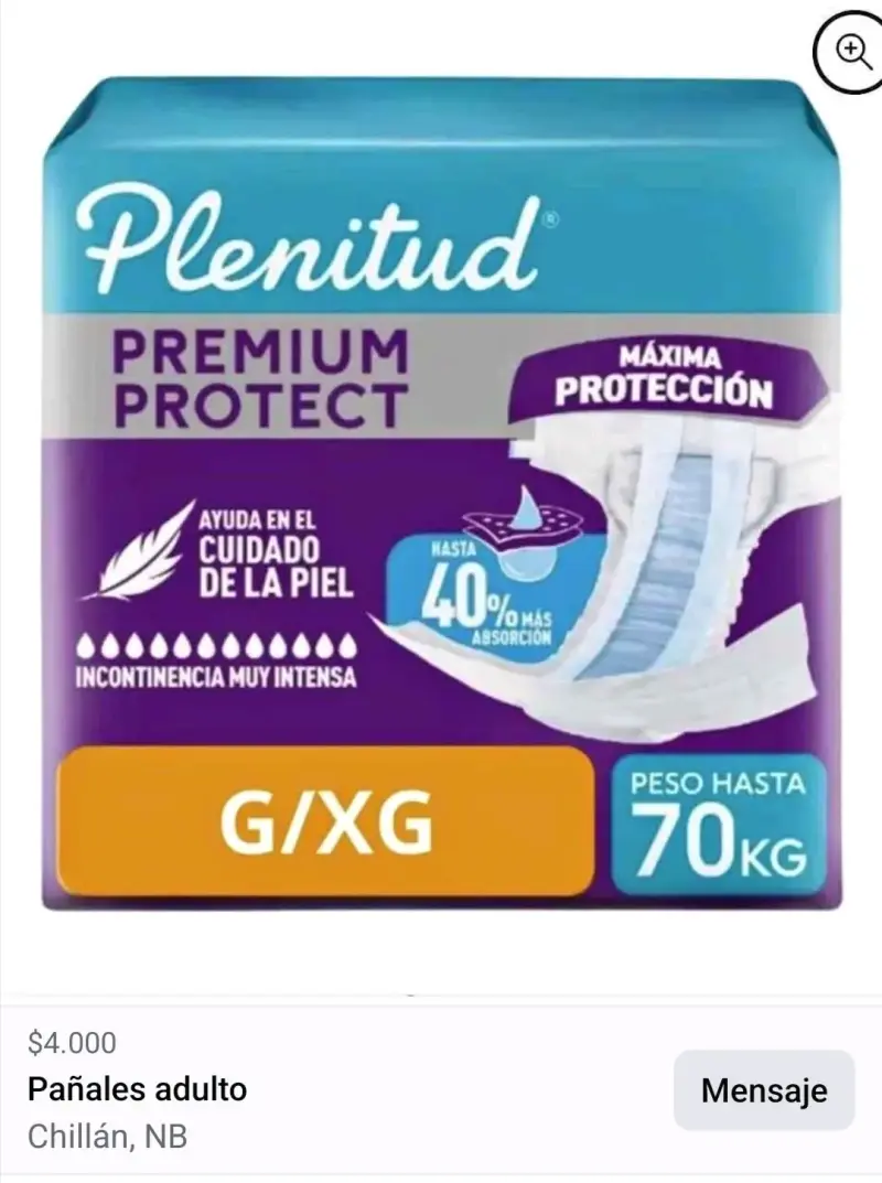 Pañales adultos Cotidian Clásico M - 2