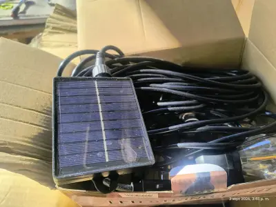 Guirnaldas solares vintage con control remoto - miniatura 2