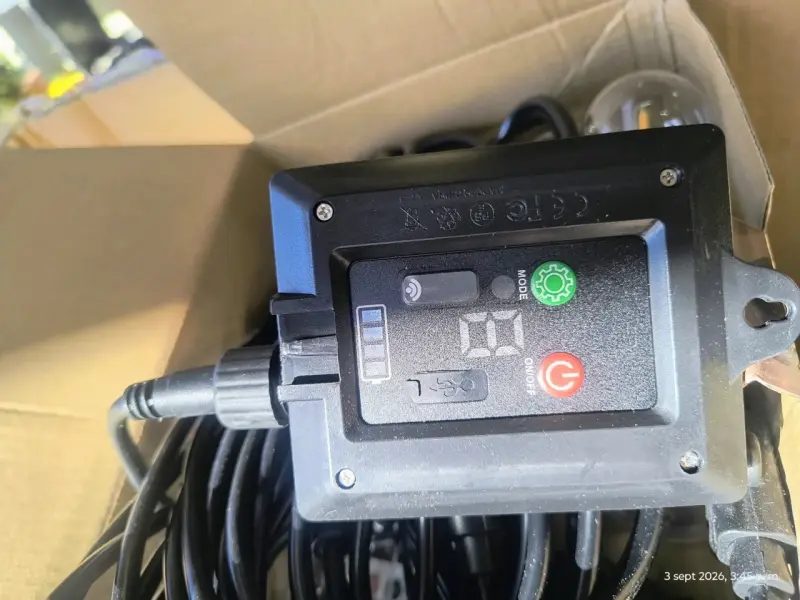 Guirnaldas solares vintage con control remoto - 4