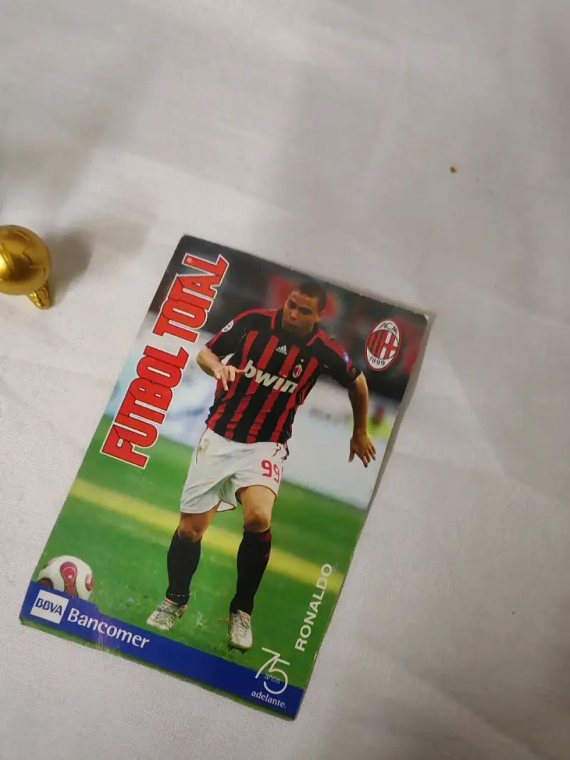 Cuadro de colección Ronaldo con figuras y tarjetas - 4