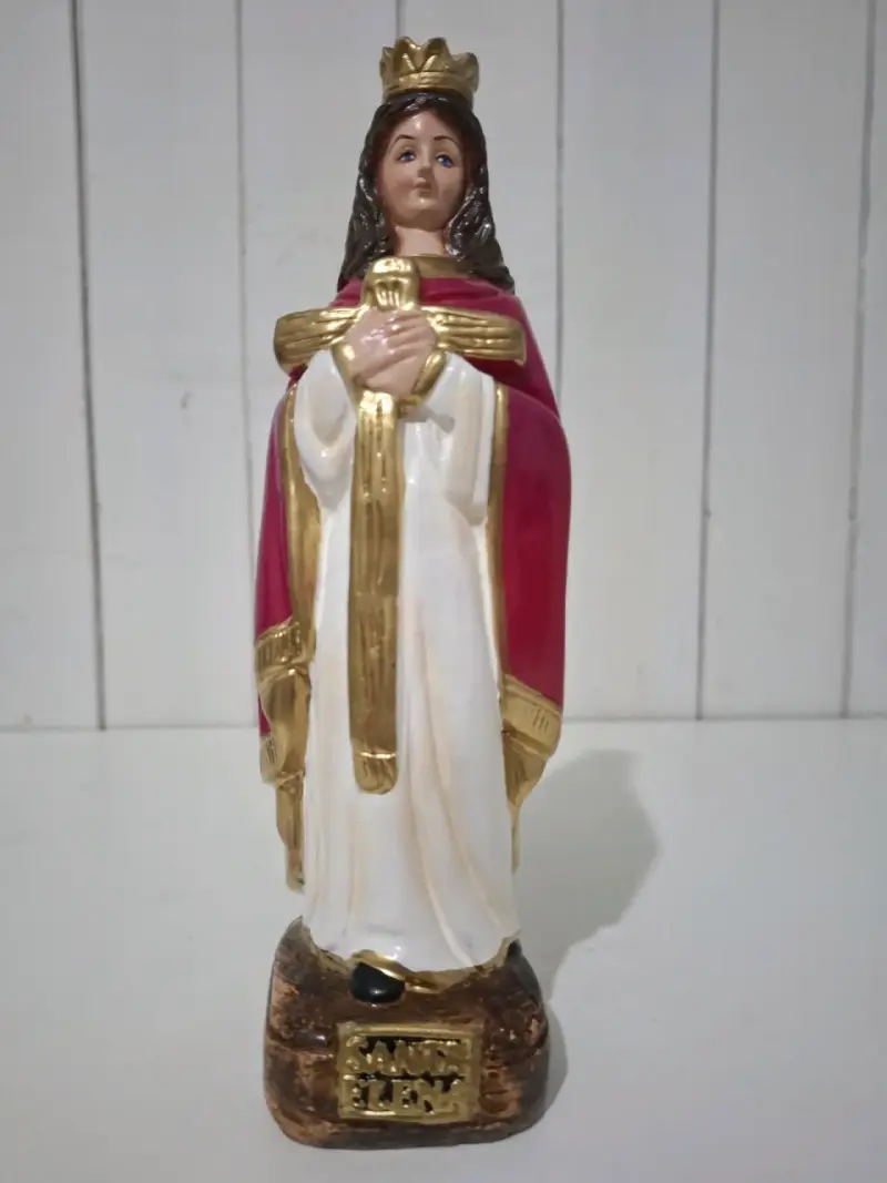 Figura de Santa Elena religiosa 23 cm - 1