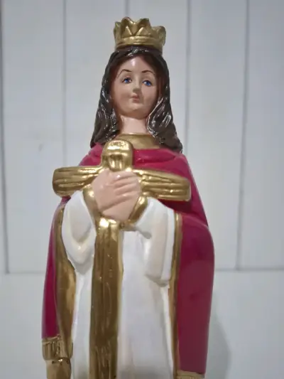 Figura de Santa Elena religiosa 23 cm - miniatura 2