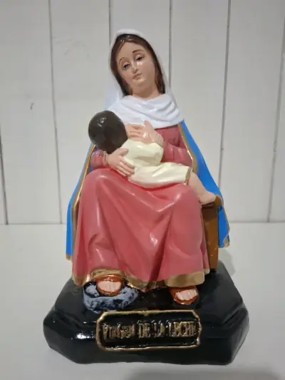 Figura Virgen de la Leche 23 cm religiosa - miniatura 1