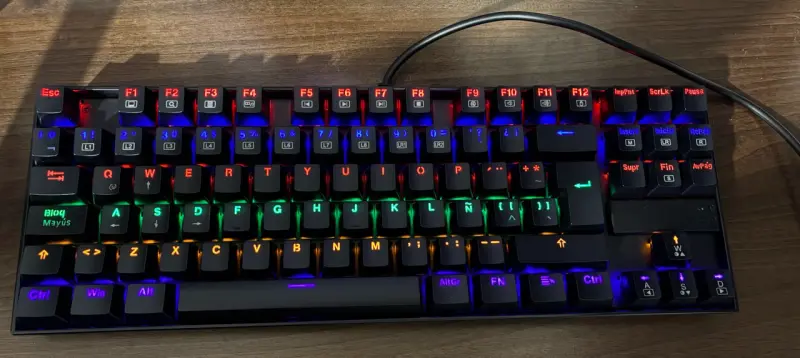Teclado mecánico Redragon Kumara k552 - 1