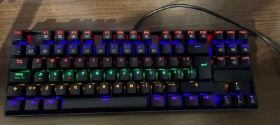 Teclado mecánico Redragon Kumara k552 - miniatura 1