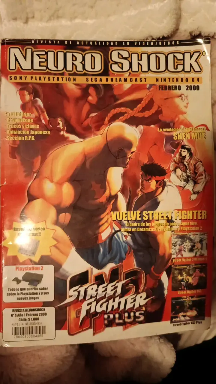 Revista Neuro Shock Febrero 2000 Street Fighter - 1
