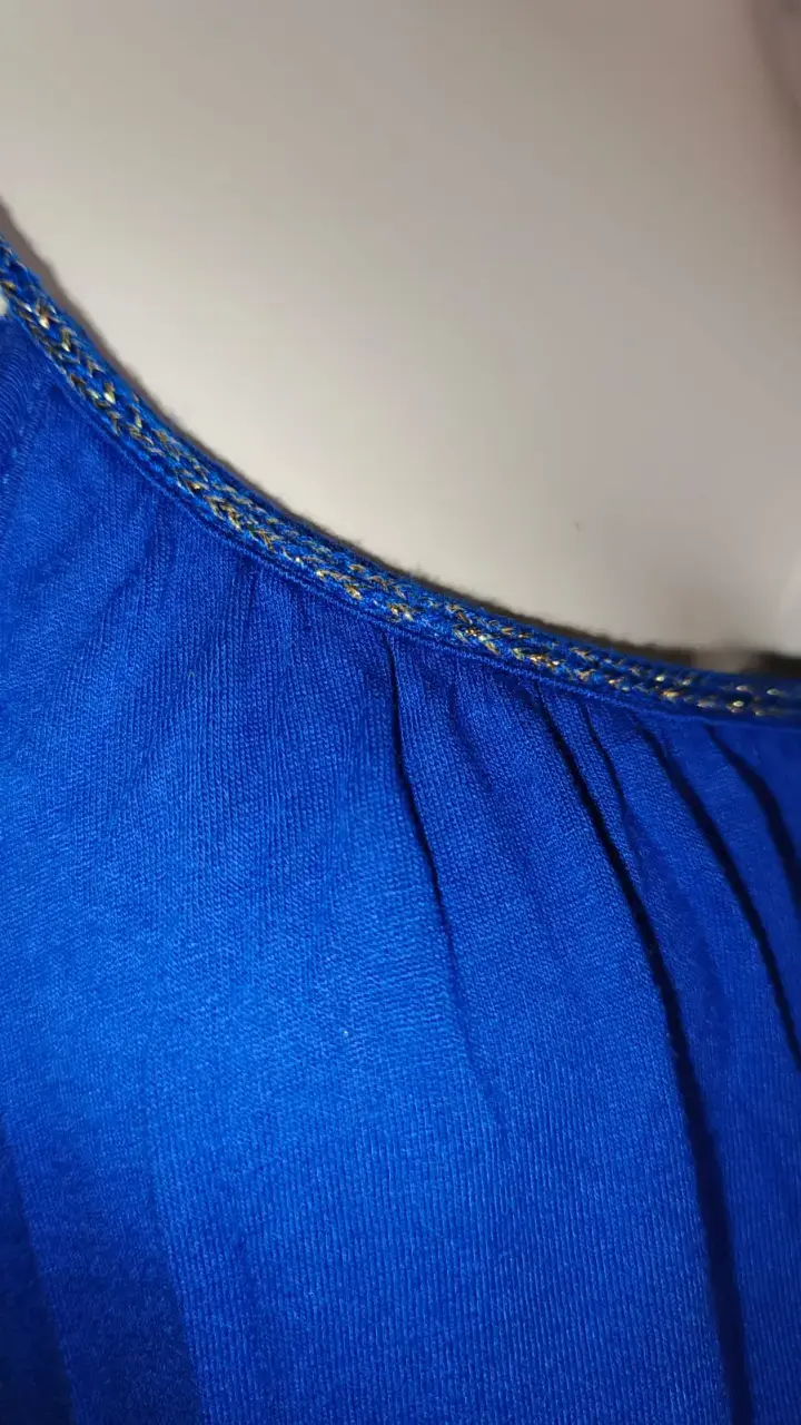 Línea Summer: Vestido Azul Caché Cache T40 M - 3
