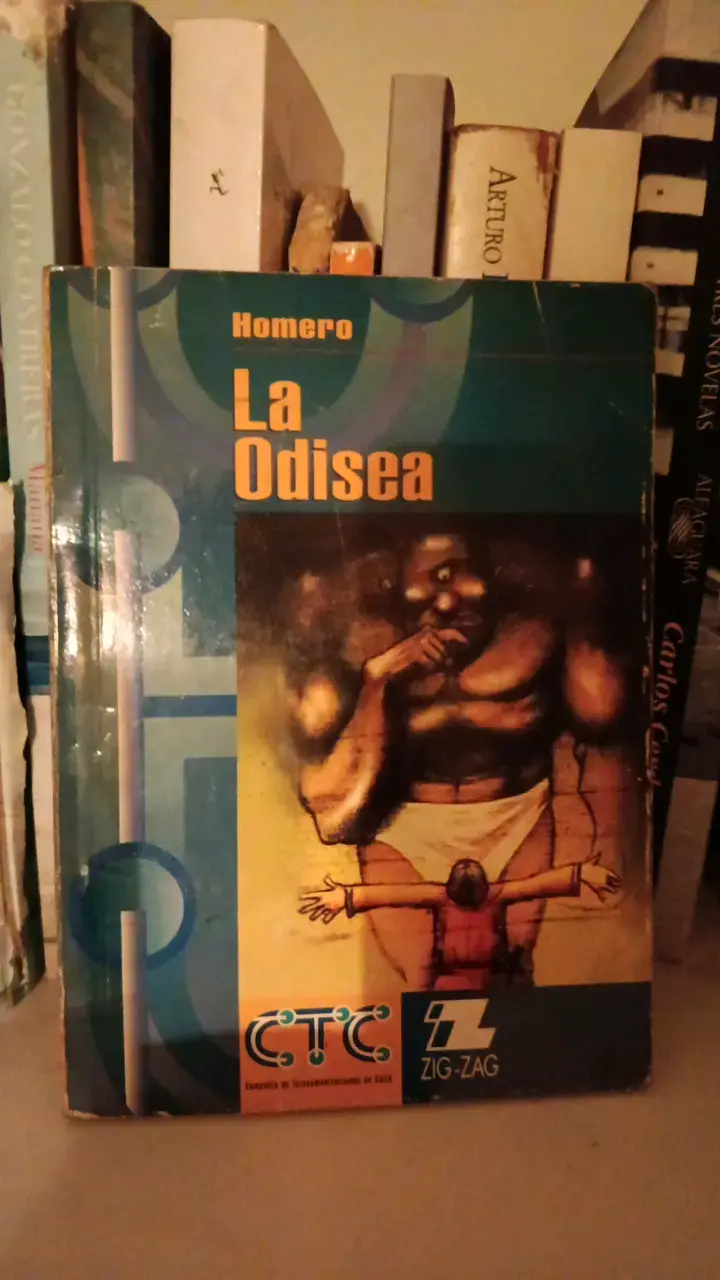 Libro La Odisea de Homero Editorial Zig-Zag - 1