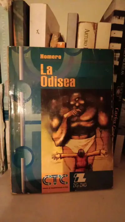 Libro La Odisea de Homero Editorial Zig-Zag - miniatura 1