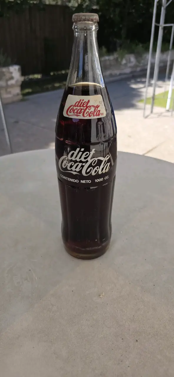 Botella Vintage Diet Coca-Cola de Colección 1981 - 4