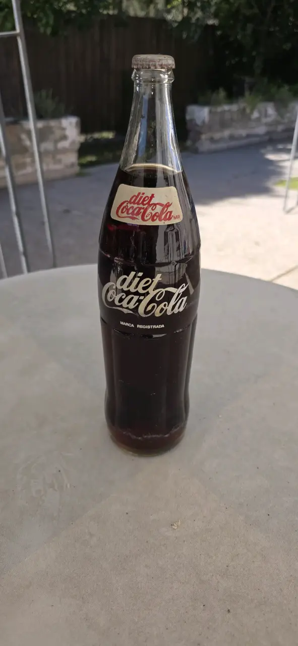 Botella Vintage Diet Coca-Cola de Colección 1981 - 5