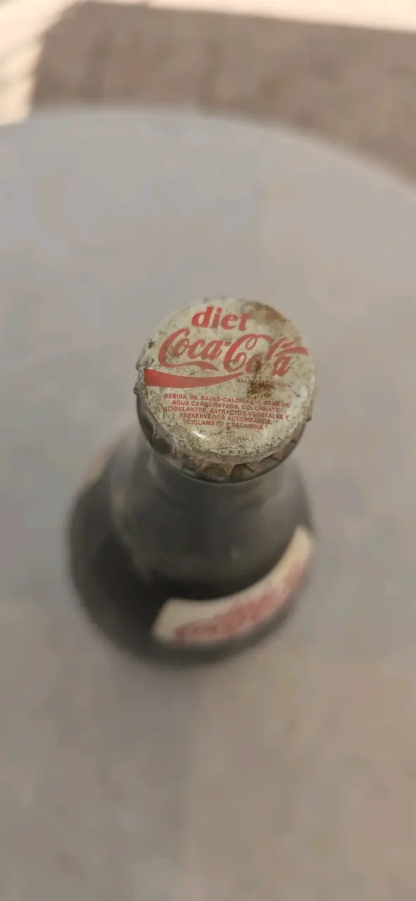 Botella Vintage Diet Coca-Cola de Colección 1981 - 6