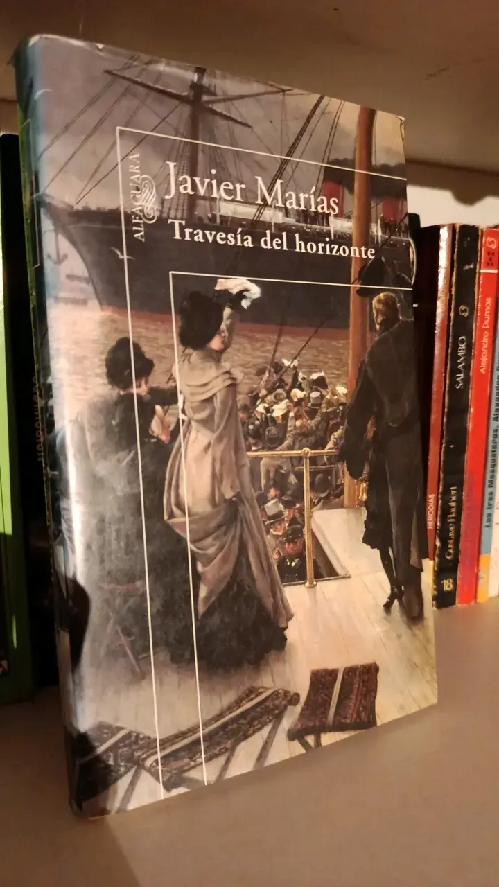 Libro 'Travesía del Horizonte' de Javier Marías - 1