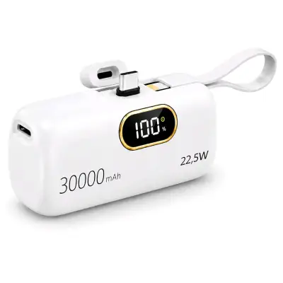 Powerbank 30000 mAh con carga rápida 22,5W - miniatura 1