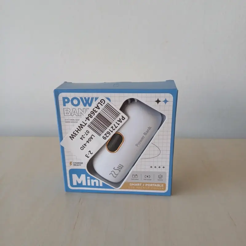 Powerbank 30000 mAh con carga rápida 22,5W - 6