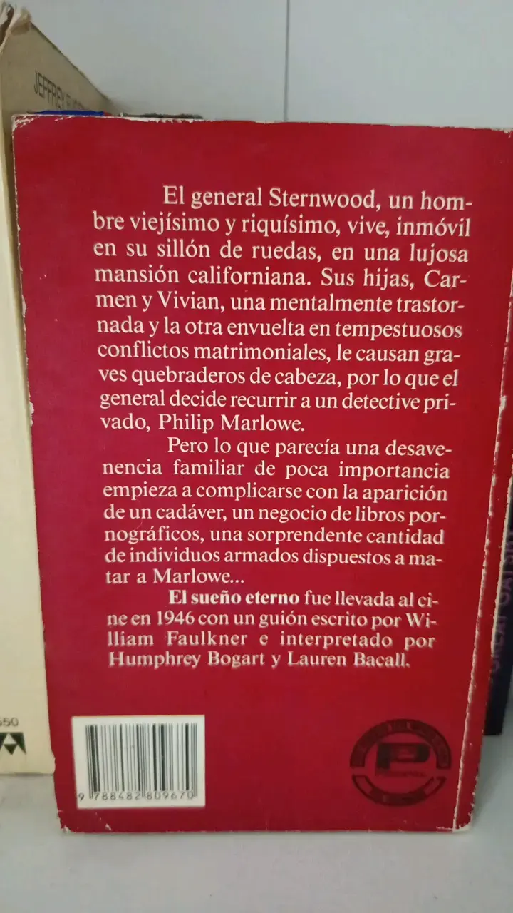 Libro 'El Sueño Eterno' de Raymond Chandler - 2