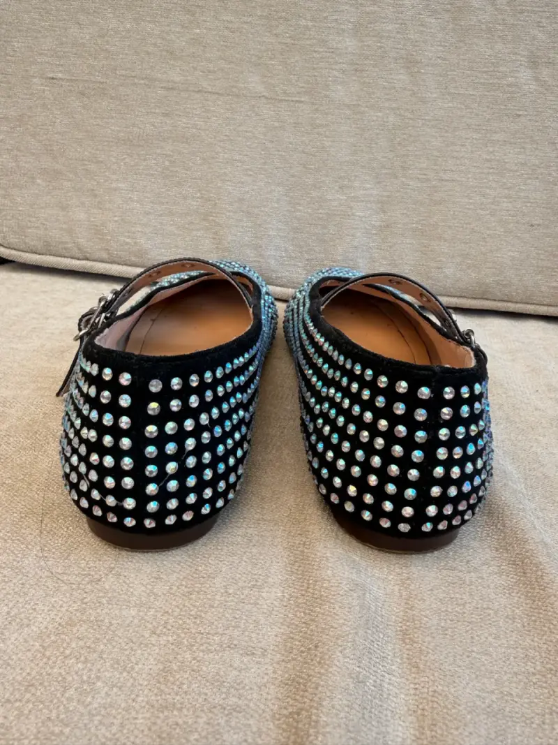 Ballerinas cuero y tachas talla 37 - 2