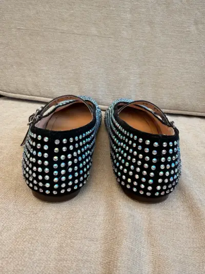 Ballerinas cuero y tachas talla 37 - miniatura 2