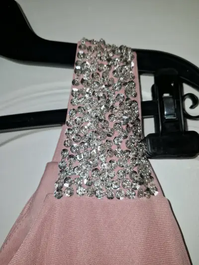 Vestido de gala palo rosa – Nuevo – Talla XL - miniatura 4