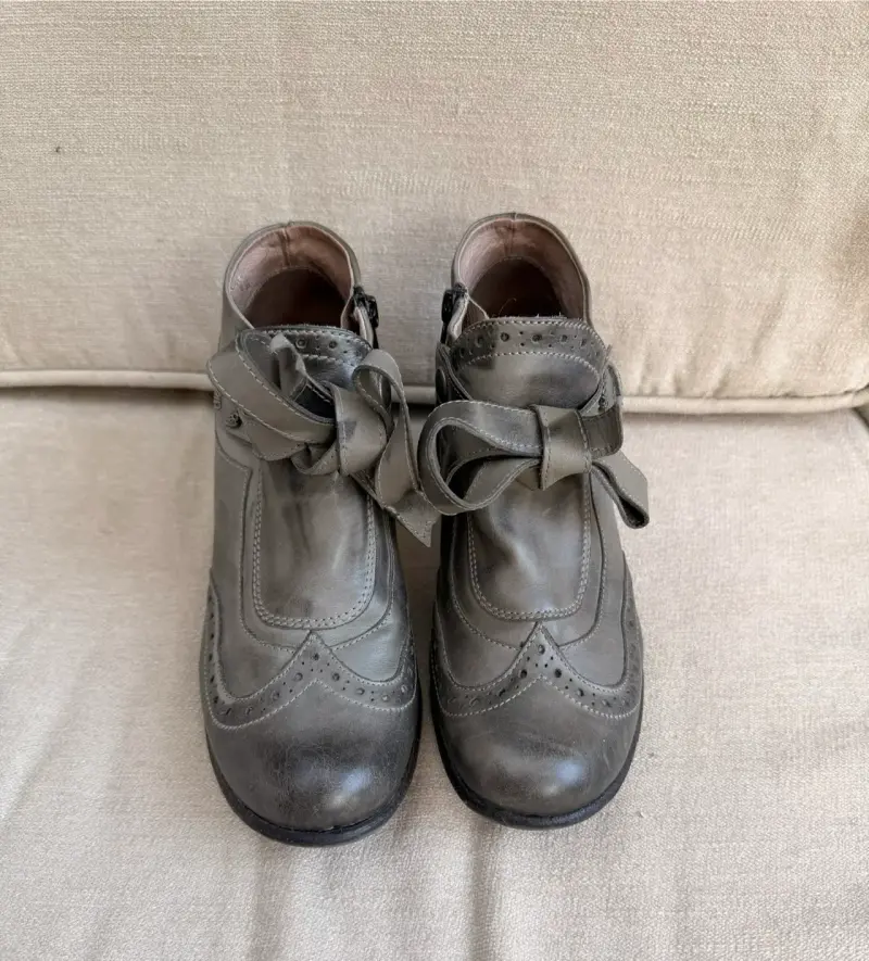 Botines de cuero marca DKode - 2