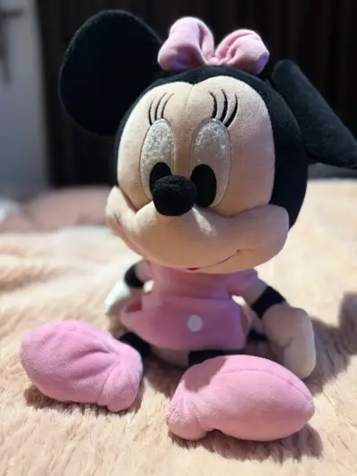 Peluche Minnie Mouse con Vestido Rosado - miniatura 1