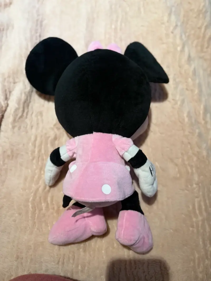 Peluche Minnie Mouse con Vestido Rosado - 5