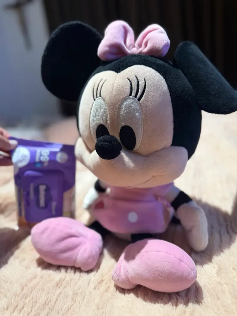 Peluche Minnie Mouse con Vestido Rosado - 6